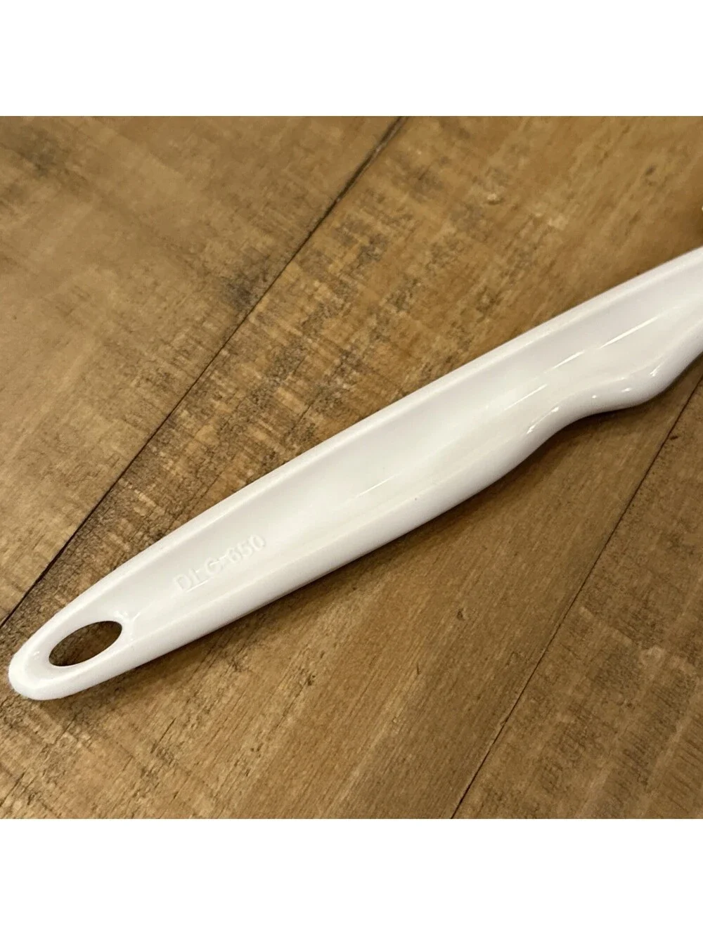 Cuisinart Bowl Scraper Spatula 10” White Food Processor Plastic DLC-650 Hangs